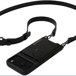 Bandolier Black Crossbody Phone Case